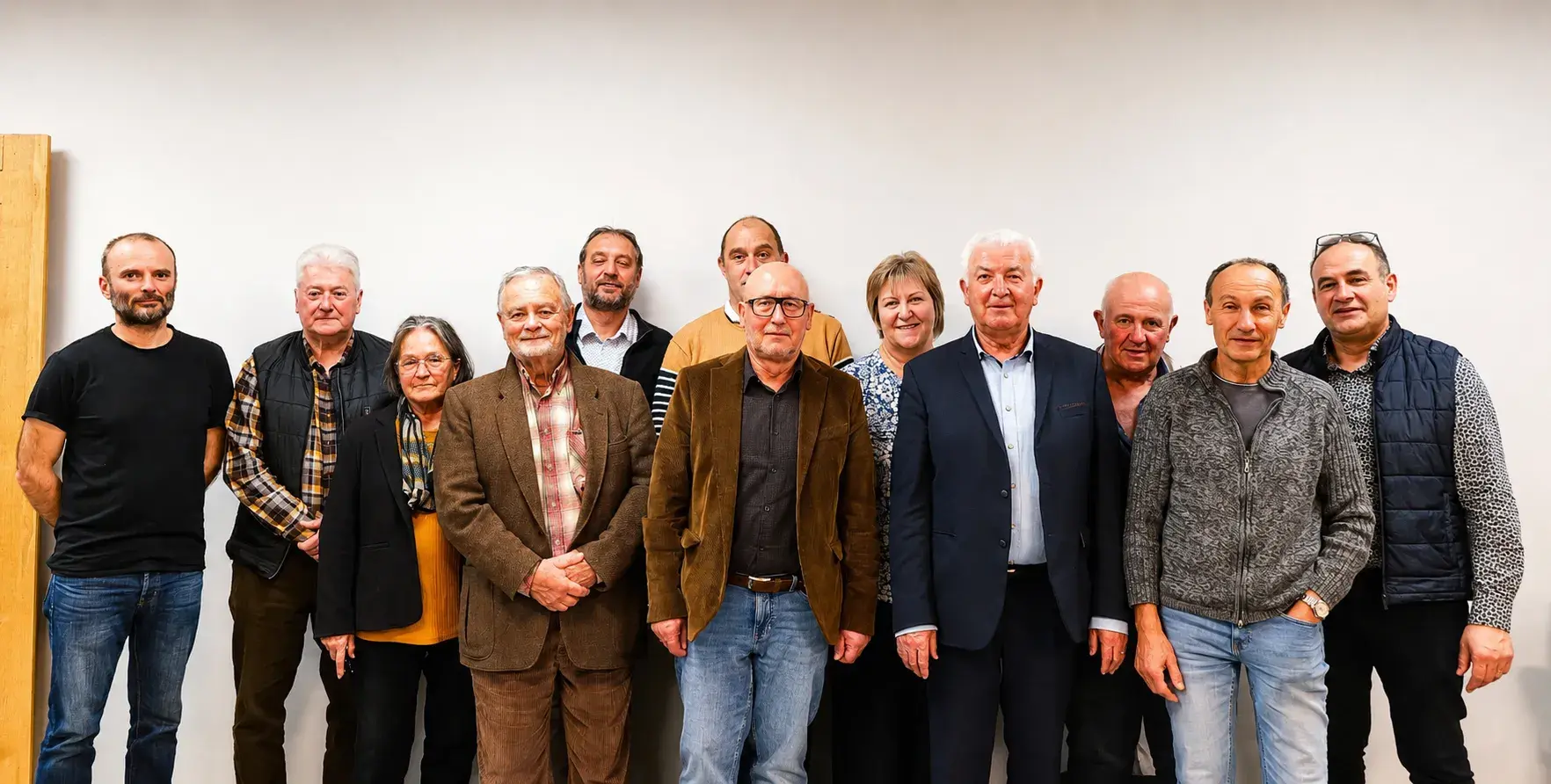 Le Président et les 11 vice-présidents intercommunaux